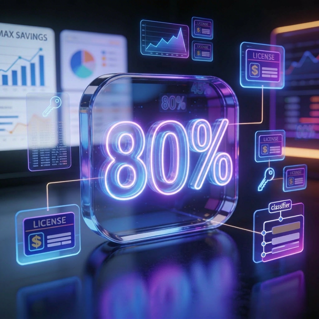 Экономия до 80% на лицензиях